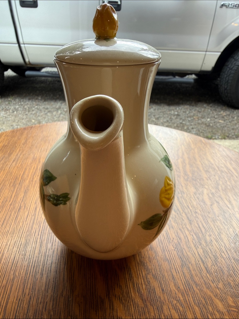 Franciscan Meadow rose coffee pot rare - Picture 2 of 5